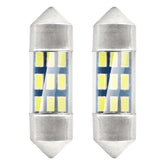 Бяла LED фестун крушка с 9 SMD 3014 диода
