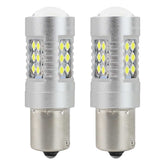 LED крушка 1156 BA15S P21W с 6000K бяла светлина
