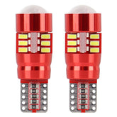 Бяла LED крушка T10 W5W с CANBUS и 27 SMD 3014 диода