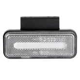 Правоъгълен бял LED габаритен светлоотразител