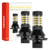 LED дневни светлини с вграден мигач за цокъл PY21W и BAU15s