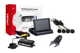 Parkeringsassistent med 4,3 tommer TFT-display, kamera og fire sensorer