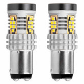 LED крушка с цокъл BAY15D P21/5W и 24 SMD