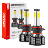 HB4 LED крушки с COB диоди и светлина 6500K
