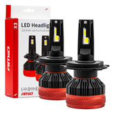LED крушки за фарове H4/H19 X3