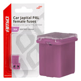 JAPVAL PAL female микропредпазители 30A, 2 бр.