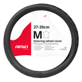Ratbetræk i ægte læder til rat på 37-39 cm