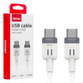 USB-C til USB-C-kabel på 200 cm