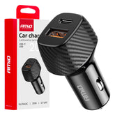 Автомобилно зарядно с USB-A и USB-C портове