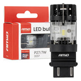 Hvid LED-pære 3157 P27/7W med FULL CANBUS