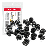 Clipsæt til bilbeklædning på 30,5 mm med 20 plastclips