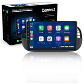 Fiat 500 07-15 - 9" Radio m. Apple CarPlay og Android Auto