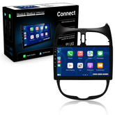 Peugeot 206 04-08 - 9" Radio m. Apple CarPlay og Android Auto