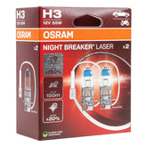 Osram H3 NIGHT BREAKER LASER халогенна крушка 12 V 55 W