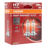 Osram H7 NIGHT BREAKER SILVER халогенни крушки, 2 бр.