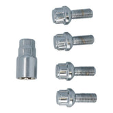 Carpoint заключващи болтове за джанти M12x1,5x26mm C-сферична глава
