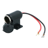 Carpoint еднопосочен вграден щекер 1x12/24V