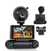 3" 2K видеорегистратор с 4 камери – IPS екран, G-сензор и DVR запис