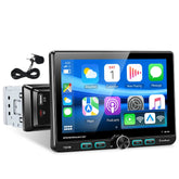 1 DIN автомобилно радио с 7" регулируем тъчскрийн – Apple CarPlay & Android Auto