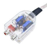 2-канален High to Low конвертор – RCA Line Output адаптер за автомобилно радио