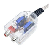 2-канален High to Low конвертор – RCA Line Output адаптер за автомобилно радио