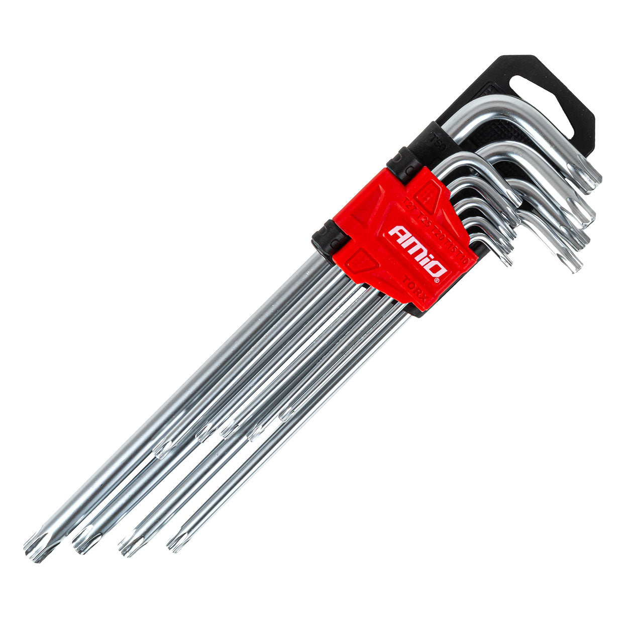 Комплект дълги Torx ключове 230 мм, 9 части