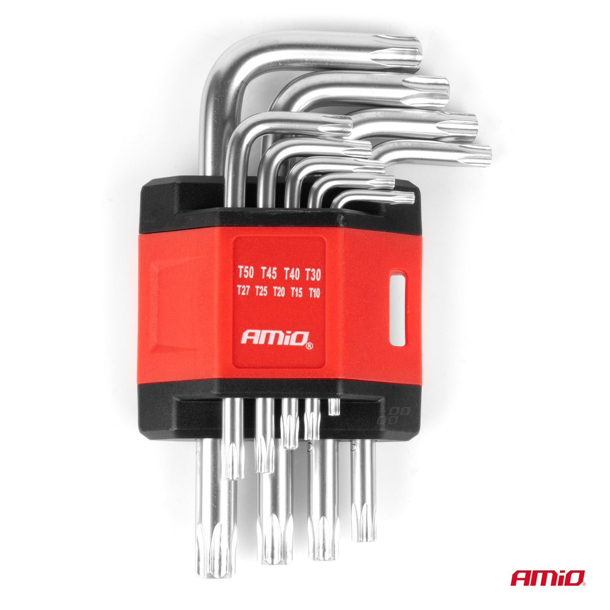 9 къси Torx ключа от CRV стомана