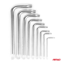 Комплект Torx ключове с практичен държач