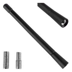 Bilantenne på 18 cm med to adaptere til VW Group