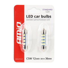 LED festoon-pære med hvidt lys på 5600 K
