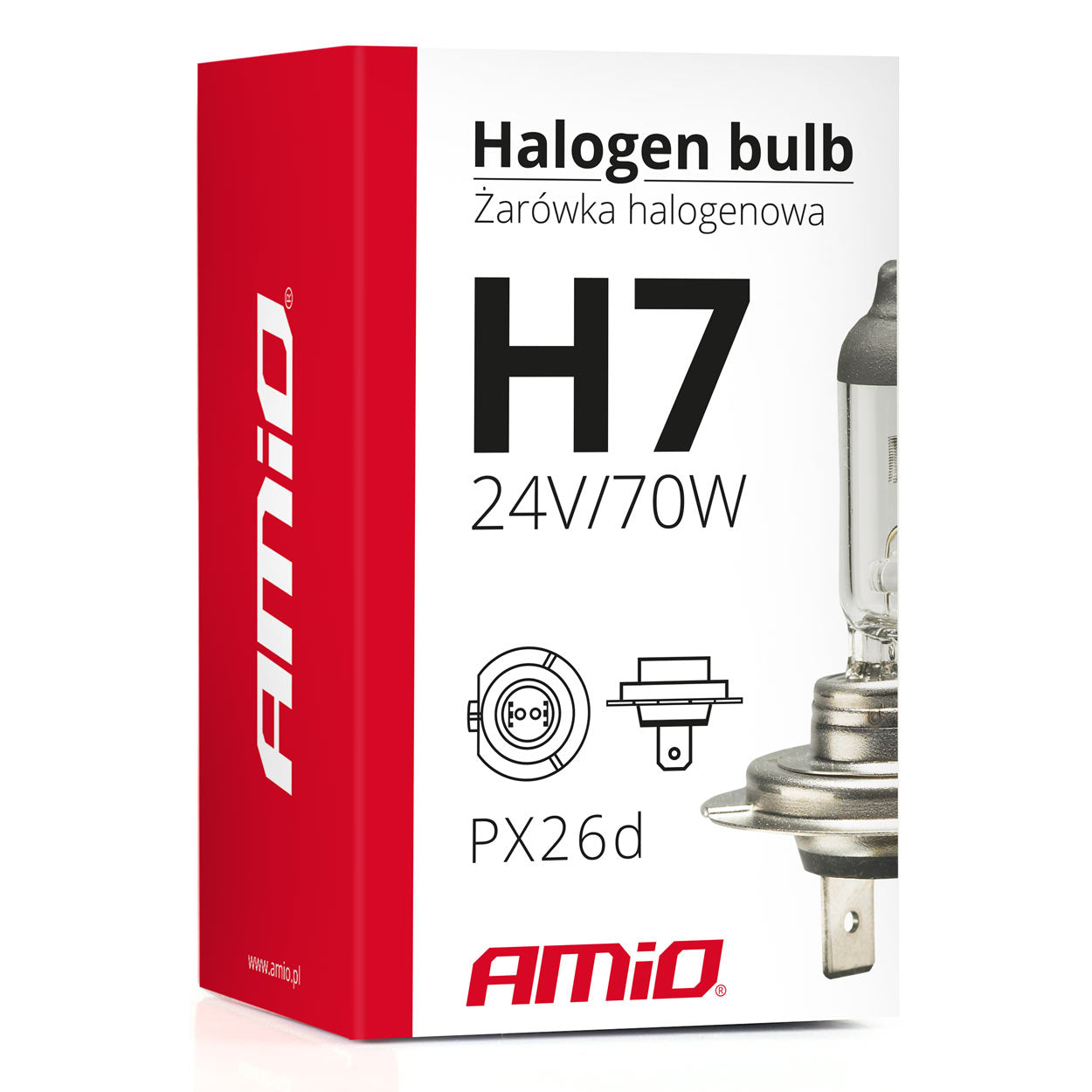 Халогенна крушка H7 с E8 одобрение