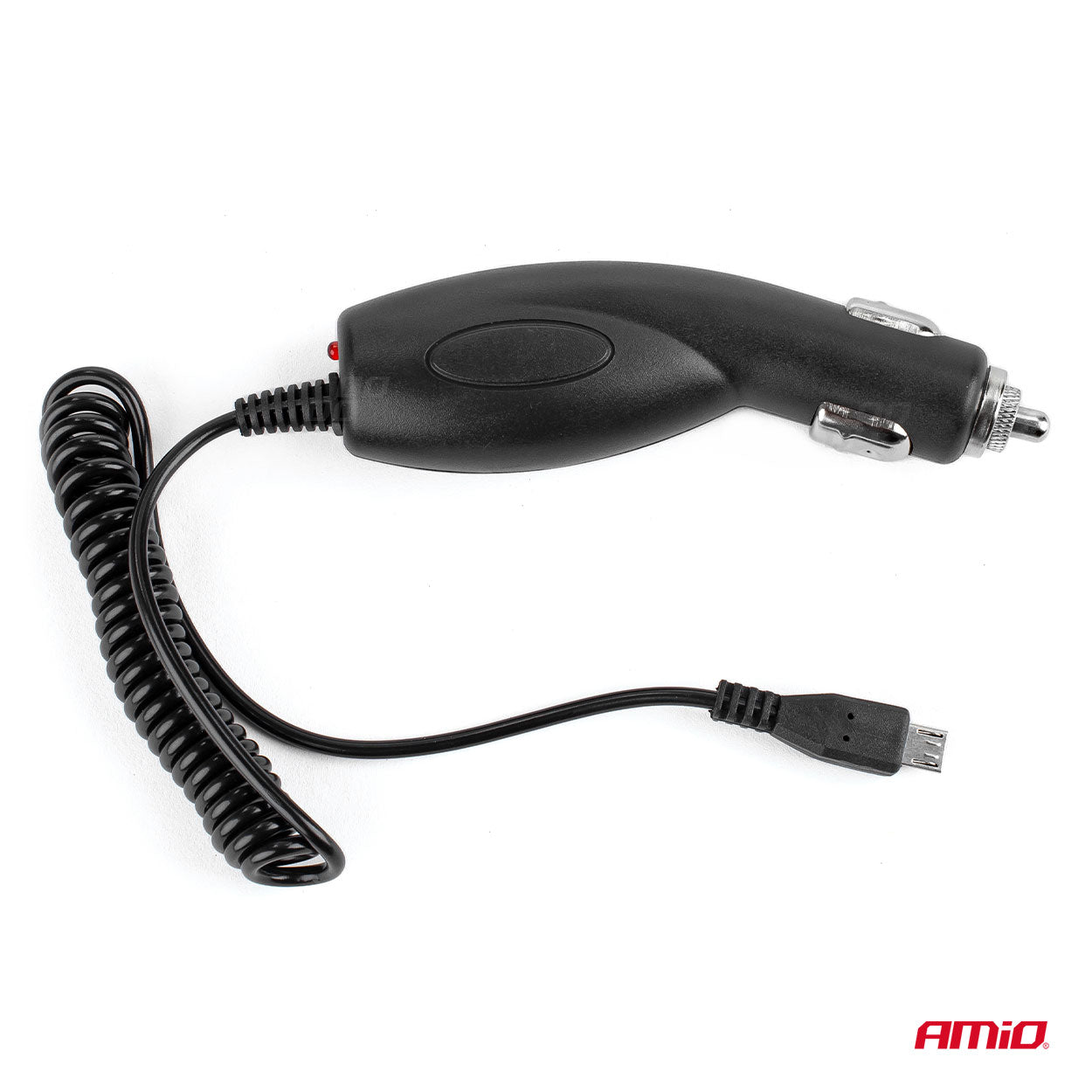 Автомобилно зарядно Micro USB PCH-06, изглед отстрани