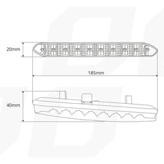 Дневни светлини DRL 810 с LED лента