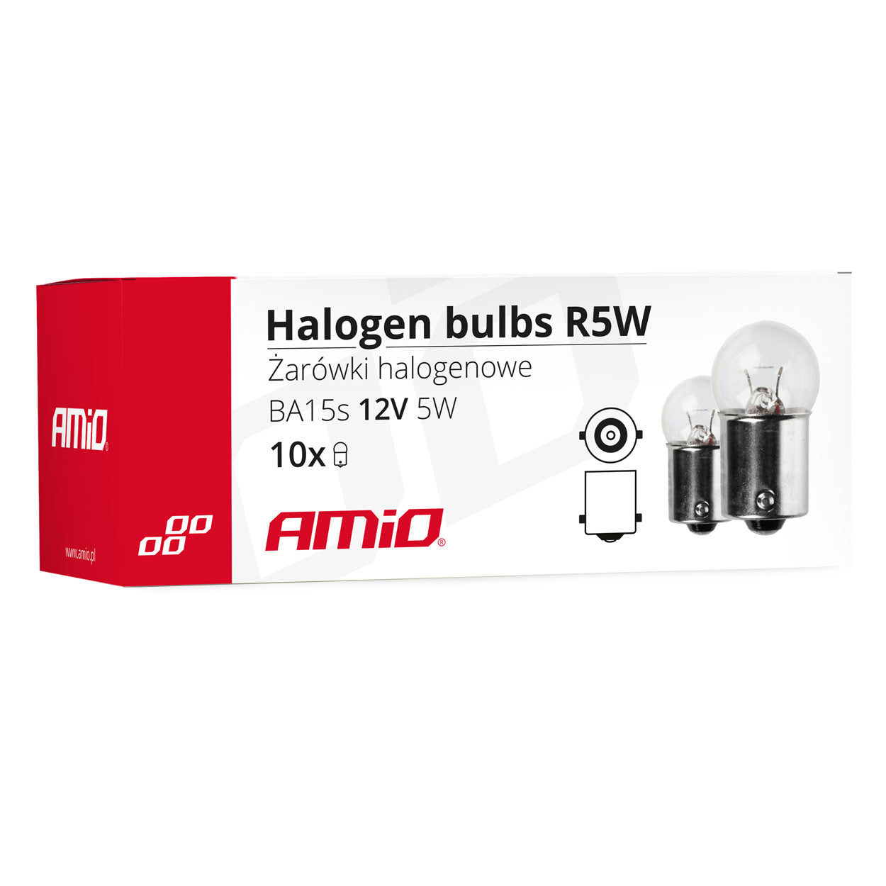 Халогенни крушки R5W за габаритни светлини и странични габарити