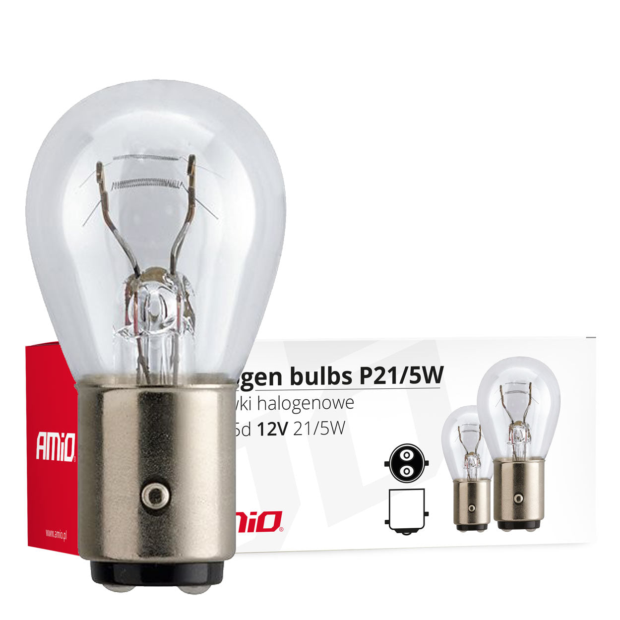 Халогенни крушки P21/5W BAY15D 12 V и 21/5 W