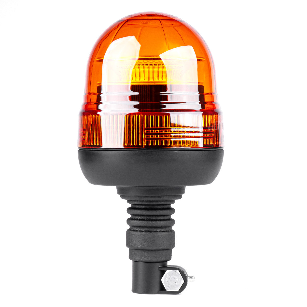 LED advarselslampe WAR09P med orange blinklys