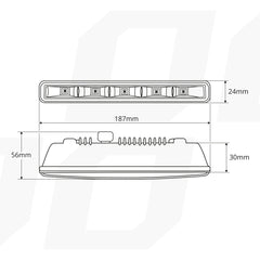 Дневни светлини DRL 501HP за монтаж в тесни отвори