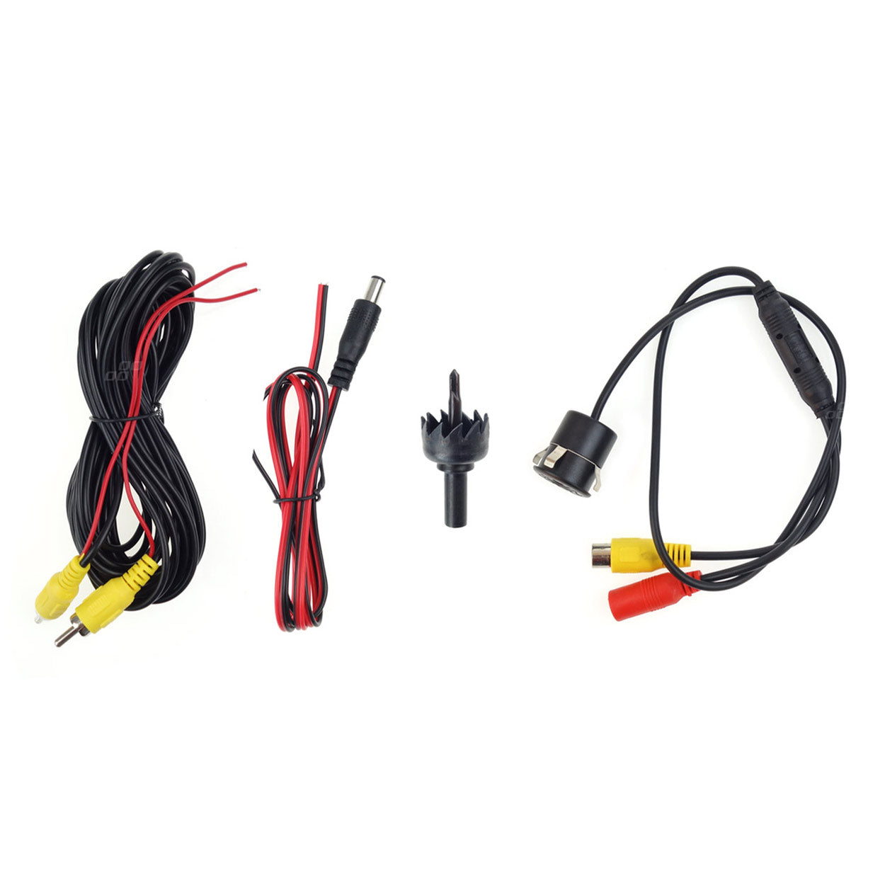 HD-308 LED bakkamera set fra siden