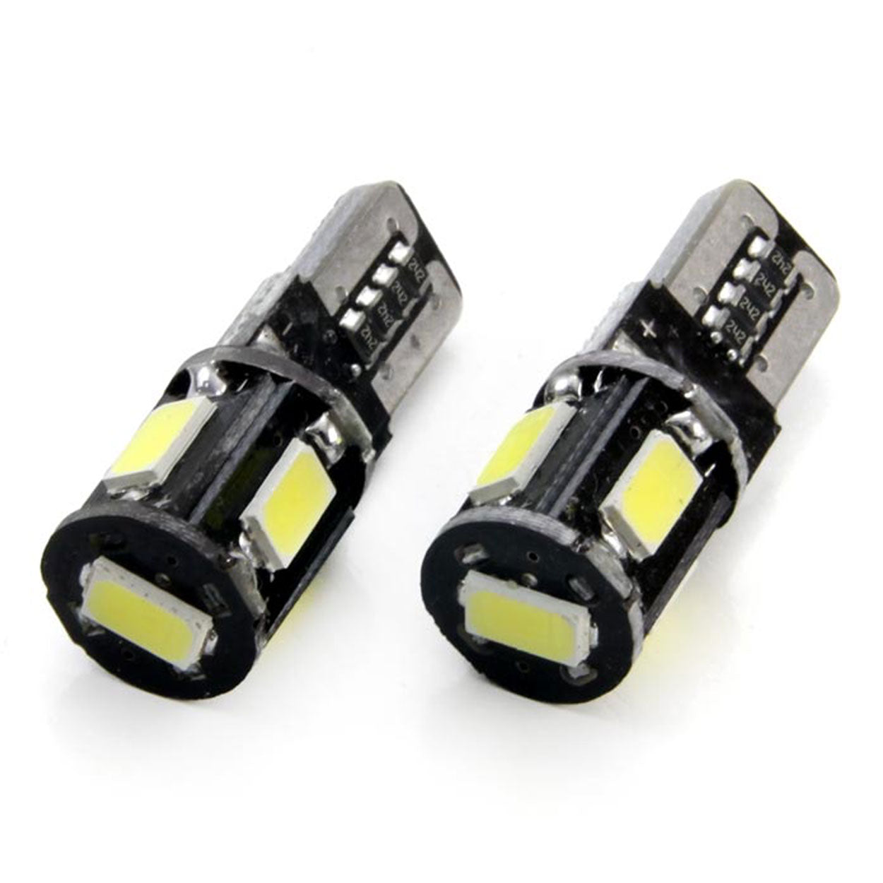 LED крушка с цокъл T10 W5W и 5 SMD диода
