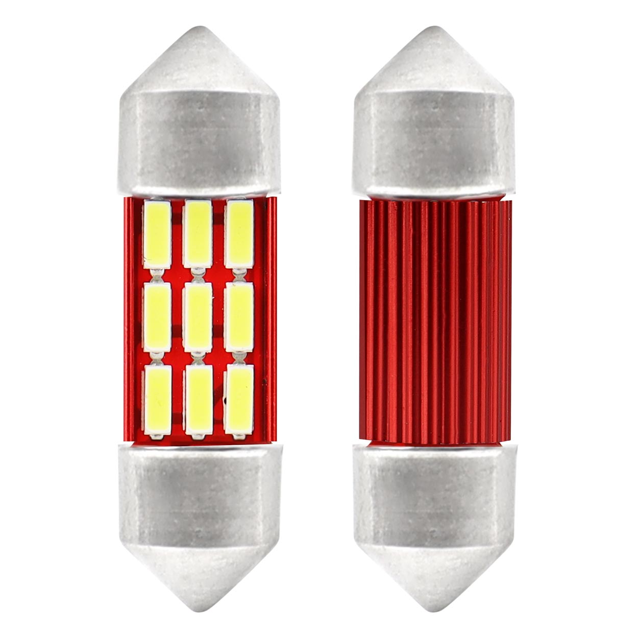 LED CANBUS festoonpære på 31 mm med 12 LED-dioder