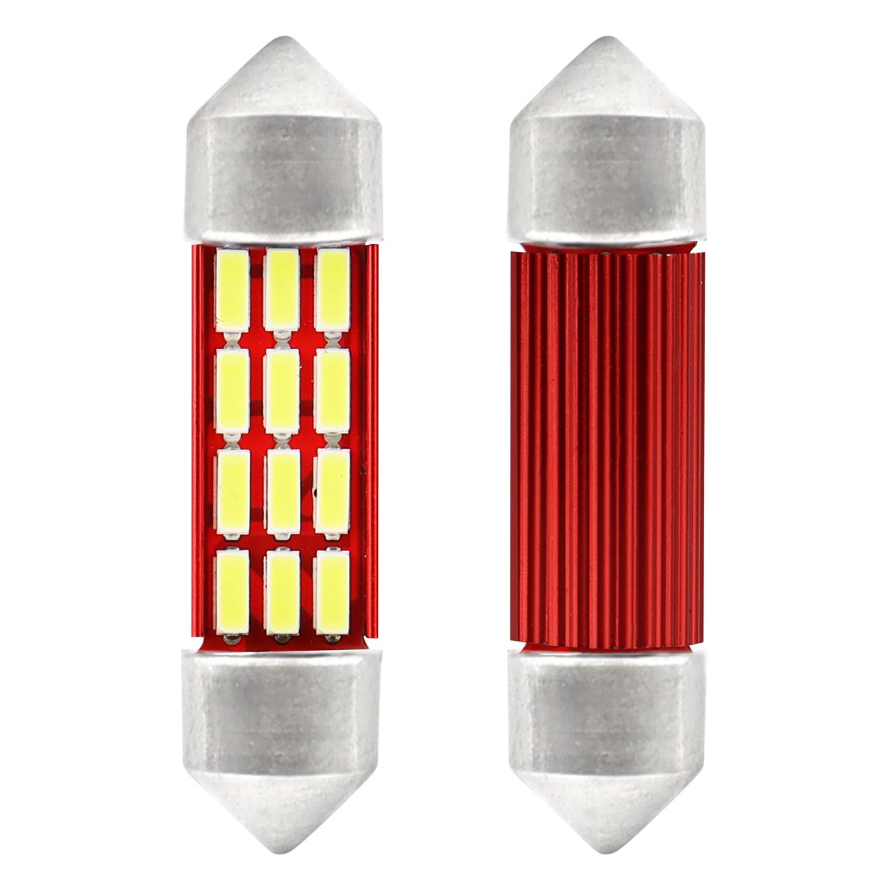 LED CANBUS суфитна крушка 36 mm с 12 LED диода