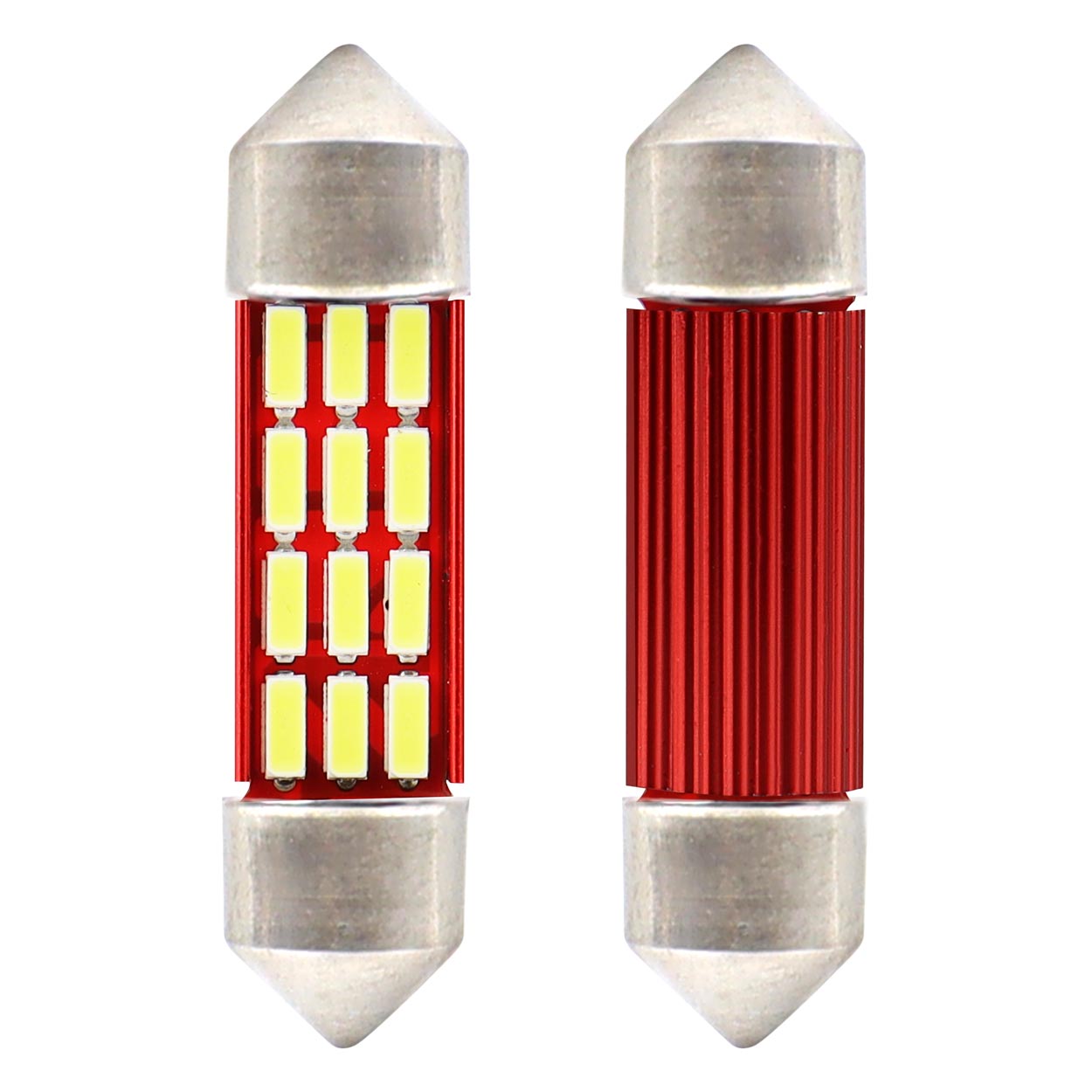 LED festoonpære med CANBUS, 39 mm, 12/24 V og hvidt lys