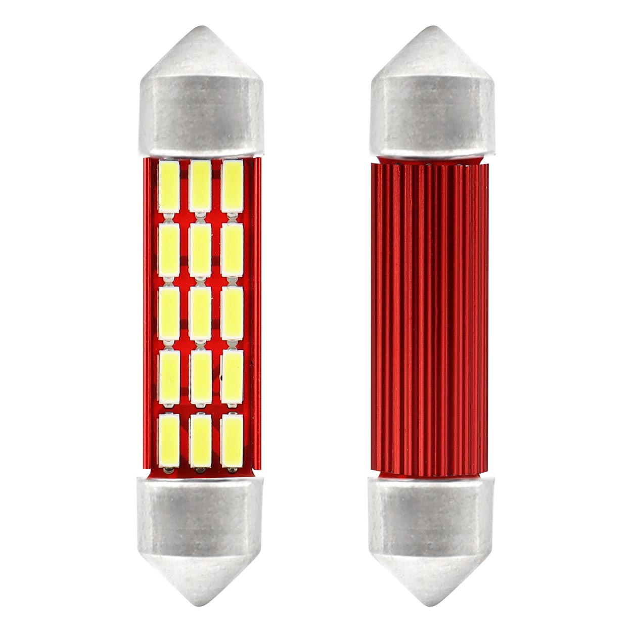 LED суфитна крушка CANBUS 41 mm с бяла светлина