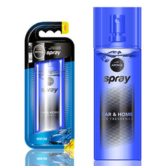 Aroma Car Spray New Car освежител за въздух в стъклена бутилка с пулверизатор