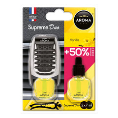 Aroma Car Supreme Duo Vanilia ароматизатор за кола за въздуховода на автомобила