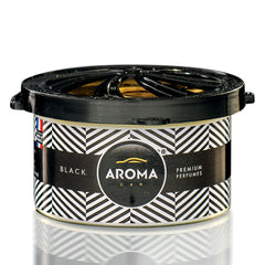 Aroma Car Prestige Organic Black автомобилен ароматизатор в черна кутийка