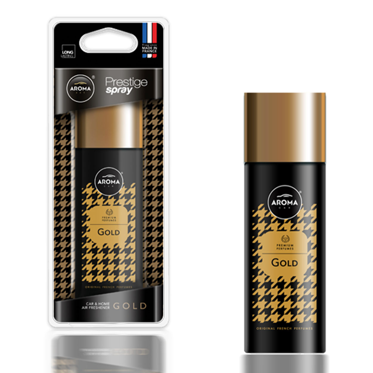 Aroma Car Prestige Spray Gold автомобилен ароматизатор в спрей бутилка 50 мл