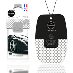 Aroma Prestige Card Silver висящ ароматизатор за кола