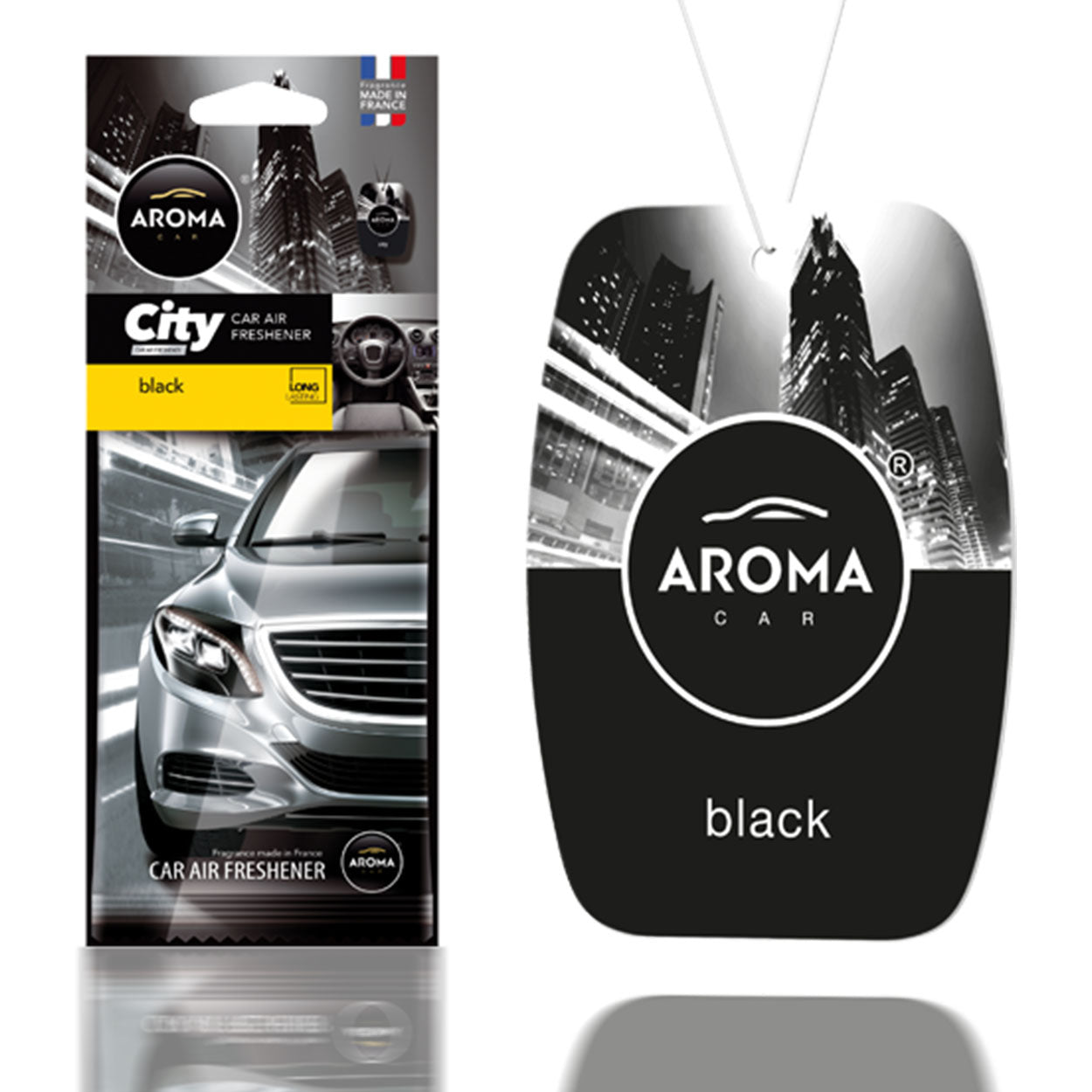 Aroma Car City Card Black ароматизатор за кола