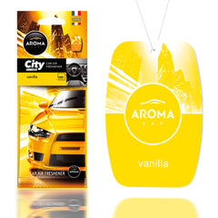 Aroma Car City Card автомобилен ароматизатор с аромат на ванилия